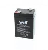 WELL Akumulatorska baterija 6V 4 Ah, 70 x 47 x 101 mm 4 bat lead 07 well 3