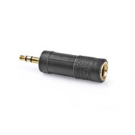 NEDIS GOLD Audio Adapter | 3.5mm M - 6.35mm Ž | Pozlaćeni konektor | ABS