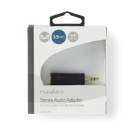 NEDIS GOLD Audio Adapter | 3.5mm M - 6.35mm Ž | Pozlaćeni konektor | ABS 4 cabw22935at 3