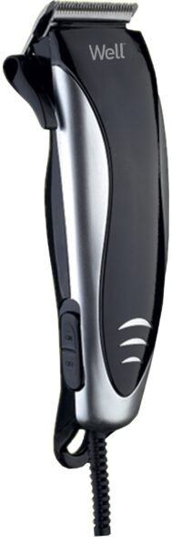 WELL Mašina za šišanje | 4 nastavka | škare | češalj | žična 1 clipp hair raven scaled