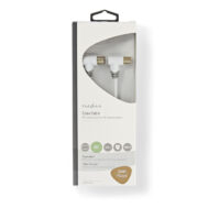 NEDIS Gold Plated Kutni Koaksijalni Kabel | Coax RF M - Coax RF Ž | 2.0 m 3 csbw40010wt20 2