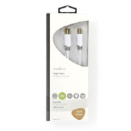 NEDIS Gold Plated Ravni Koaksijalni Kabel | Coax RF M - Coax RF Ž | 2.0 m 3 csbw40015wt20 2