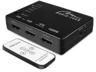 Mediatech HDMI Switch | 5x HDMI Ulaz | 1x HDMI Izlaz | 4K | Daljinski upravljač 5 mt5207 4