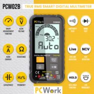 PCWork SMART Digitalni Multimetar | True RMS 2 pcw02b 1