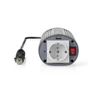 NEDIS Strujni Pretvarač | 12 V DC - 230 V AC | 150W | 1x Šuko, 1x USB