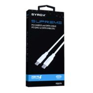 SYROX SUPREME USB Type-C Kabel | Type-C m - Type-C m | 25W PD | 1.0 m 3 sx pd25tk 2