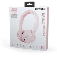 SYROX Bluetooth Over-Ear Slušalice | 3.5mm | Micro SD | FM Radio | Pink Boja 3 sx s16 pink 2