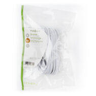 NEDIS Telefonski Kabel | RJ11 Muški - RJ11 Muški | 10.0 m | Bijeli 3 tcgp90200wt100 2