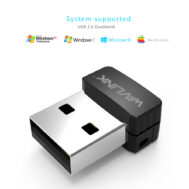 WiFi USB Adapter, 150Mbps | WAVLINK 5 wl wn687s1 4
