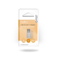 Adapter USB 3.2 Gen 1 A muški - USB Type-C ženski | 5 Gbps | NEDIS 5 ccgb60925gy4 1