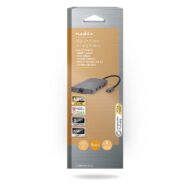 USB Multiport Adapter | USB-C 3.2 Gen 1 - HDMI, MicroSD, RJ45, 4xUSB, SD | NEDIS 7 ccbw64240at026
