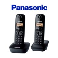 Bežični telefon Panasonic KX-TG1612 s 2 slušalice