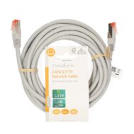 CAT6 SF UTP Kabel | Gigabit | 250MHz | Pozlaćeni Konektori | Sivi | 5m | NEDIS 3 ccgl85220gy502