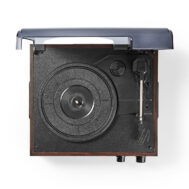 Gramofon | 33-45-78 rpm | 1x RCA Stereo | 18W | MP3 Konverzija | NEDIS 5 turn220bn 4