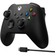 Microsoft Xbox/ PC Series Controller Black + Cable for Windows USB-C 2 E 29711 1