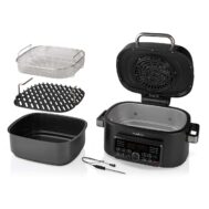 Friteza Na Vrući Zrak | 6 litara | 1660W | Timer | NEDIS 11 kaafg600bk 10