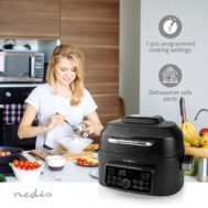 Friteza Na Vrući Zrak | 6 litara | 1660W | Timer | NEDIS 5 kaafg600bk 4
