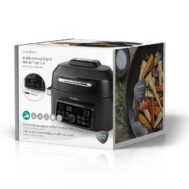Friteza Na Vrući Zrak | 6 litara | 1660W | Timer | NEDIS 10 kaafg600bk 9