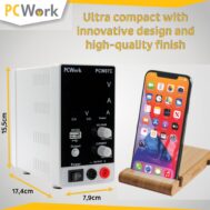 Laboratorijsko Napajanje | DC | 0 - 30V | 0 - 5A | PC Work 3 pcw07c2