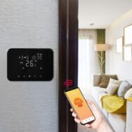 WiFi Termostat | Touch Kontrole | Pozadinsko Osvjetljenje | Crni | HeySmart 2 jl49683035 1