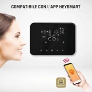 WiFi Termostat | Touch Kontrole | Pozadinsko Osvjetljenje | Crni | HeySmart 3 jl49683035 2