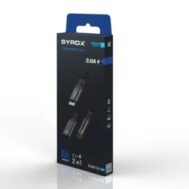 SYROX Adapter | USB Type-C M na USB Type-C Ž i AUX 3.5mm Ž | 10cm 4 sx dt40t ta 3
