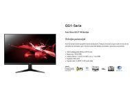 Monitor Acer Nitro QG1 | 27" | FHD | 180Hz | IPS