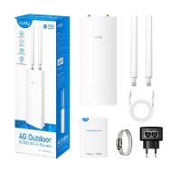 WiFi N 4G LTE Outdoor Router | 300Mbps | PoE | Nano SIM Utor | CUDY 6 cd lt400out 5