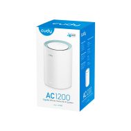 Mesh WiFi Router | Gigabit | 140 m2 | Dual Band | AC1200 | CUDY 3 cd m1300 1 2