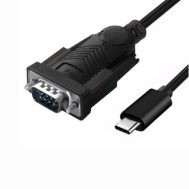 Adapter USB Type C muški - RS232 Serial muški | 0.15m | GBC