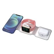 Bežični Punjač 3u1 | iPhone, Apple Watch, AirPods | 2.5W-15W | Sklopiv | iSNATCH 3 jl34380260 2