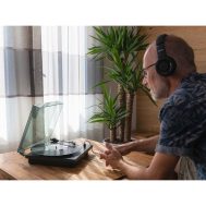 Gramofon | Ugrađeni Zvučnici | 33 RPM i 45 RPM | 1 x RCA Stero | LENCO 9 ls 10bk 8