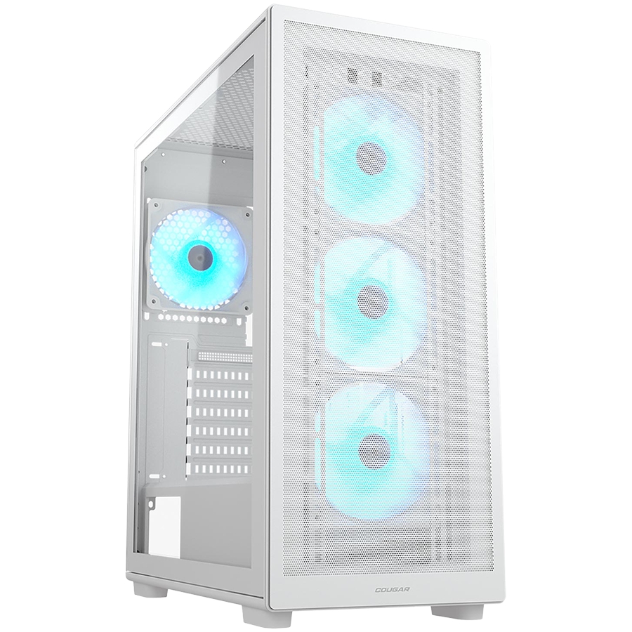 COUGAR MX220 RGB PC Case | Mid Tower | White 1 A CGR 2AC8W RGB