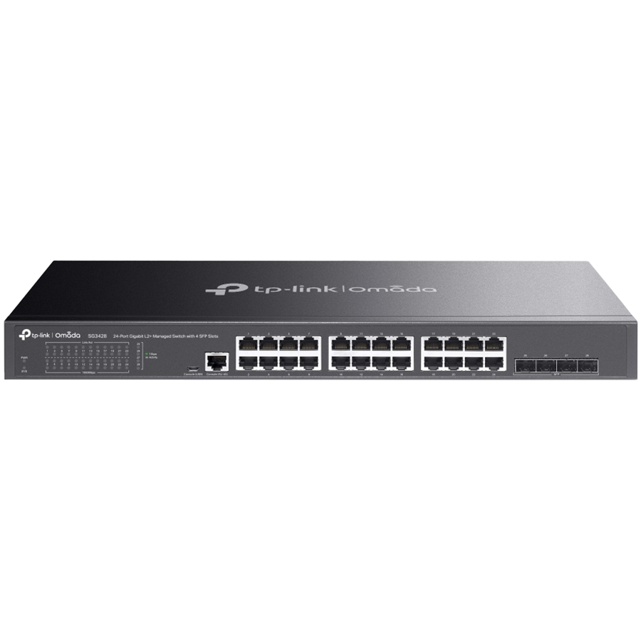 TP-Link SG3428 Omada 24-Port Gigabit L2+ Managed Switch 1 A SG3428