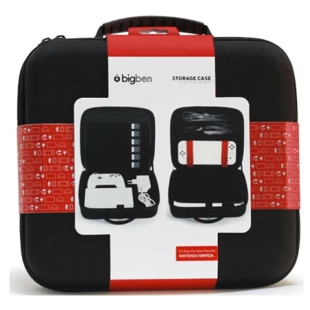 BigBen Nintendo Switch Storage Case Black 3 E 33719 2