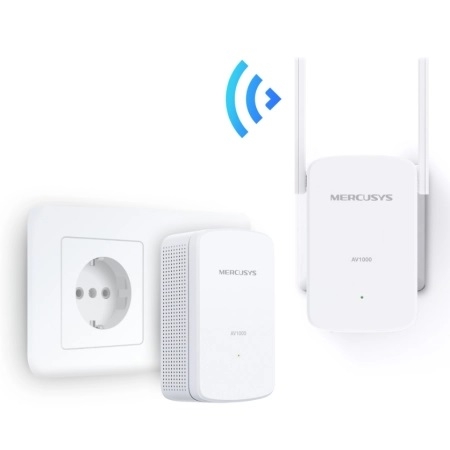 Mercusys MP510 AV1000 Gigabit Powerline Wi-Fi Kit 1 mp510 1