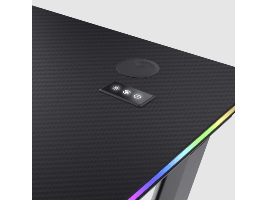 Trust GXT 709 Luminus RGB gaming stol | 120x60x74 | Crni 3 C 25184 2