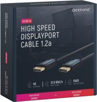 Displayport Kabel | 4K@60Hz | 21.6 Gbps | 10m | CLICKTRONIC 10 wt 70715 4