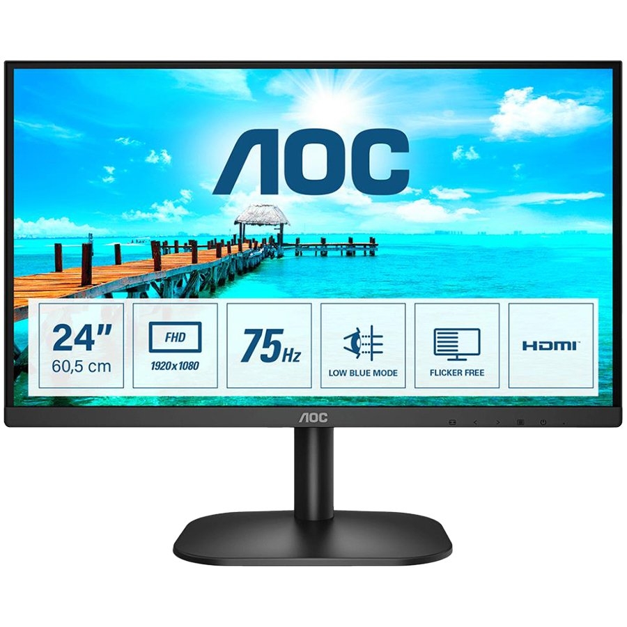 AOC 24B2XHM2 | 23,8" | FHD | VA | 75Hz 1 A 24B2XHM2