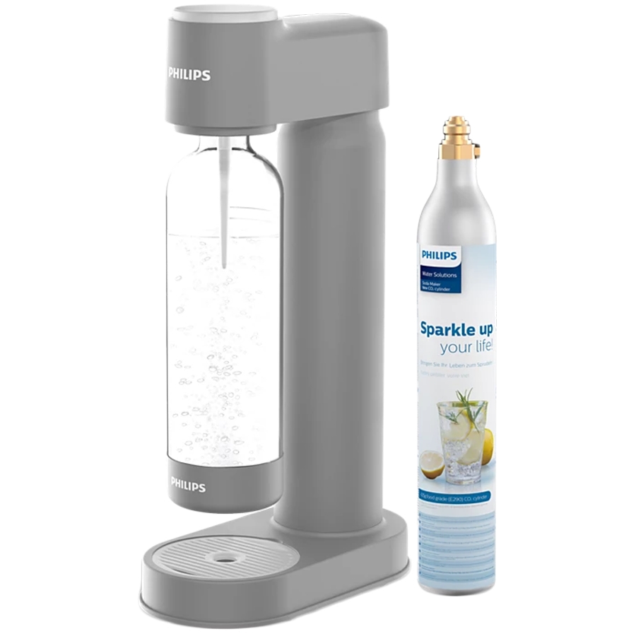 Aparat za soda vodu Philips ADD4901GR/10 | Sivi 1 A ADD4901GR 10