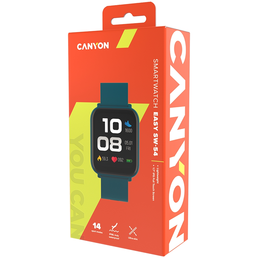CANYON smart watch Easy SW-54 Green 4 A CNS SW54BG 3