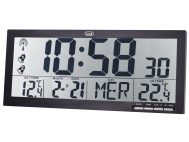 Radijski Kontrolirani Zidni Sat s Meteo Stanicom | Zaslon 33cm | TREVI 6 trv0m353000 1
