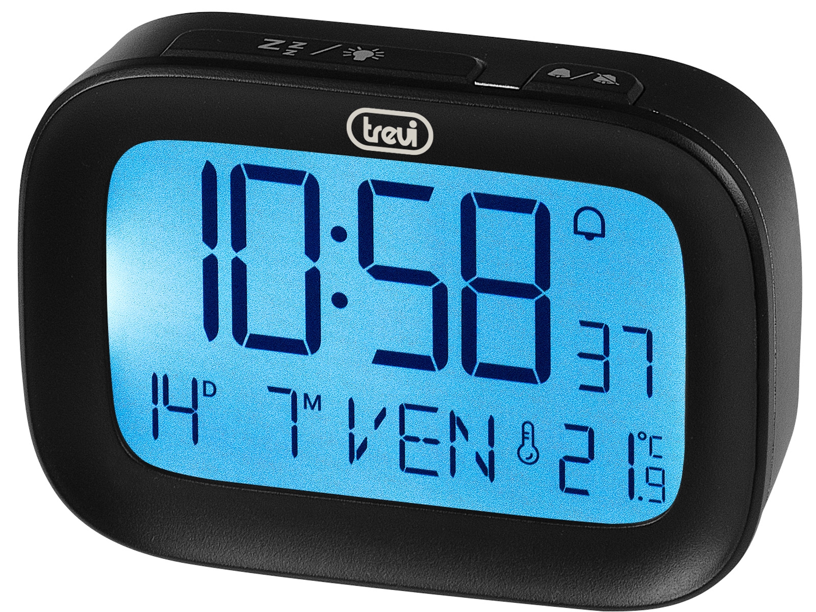 Digitalni Sat | Alarm | Termometar | Kalendar | LED Zaslon | SLD 3850 | TREVI 1 trv0sl385000