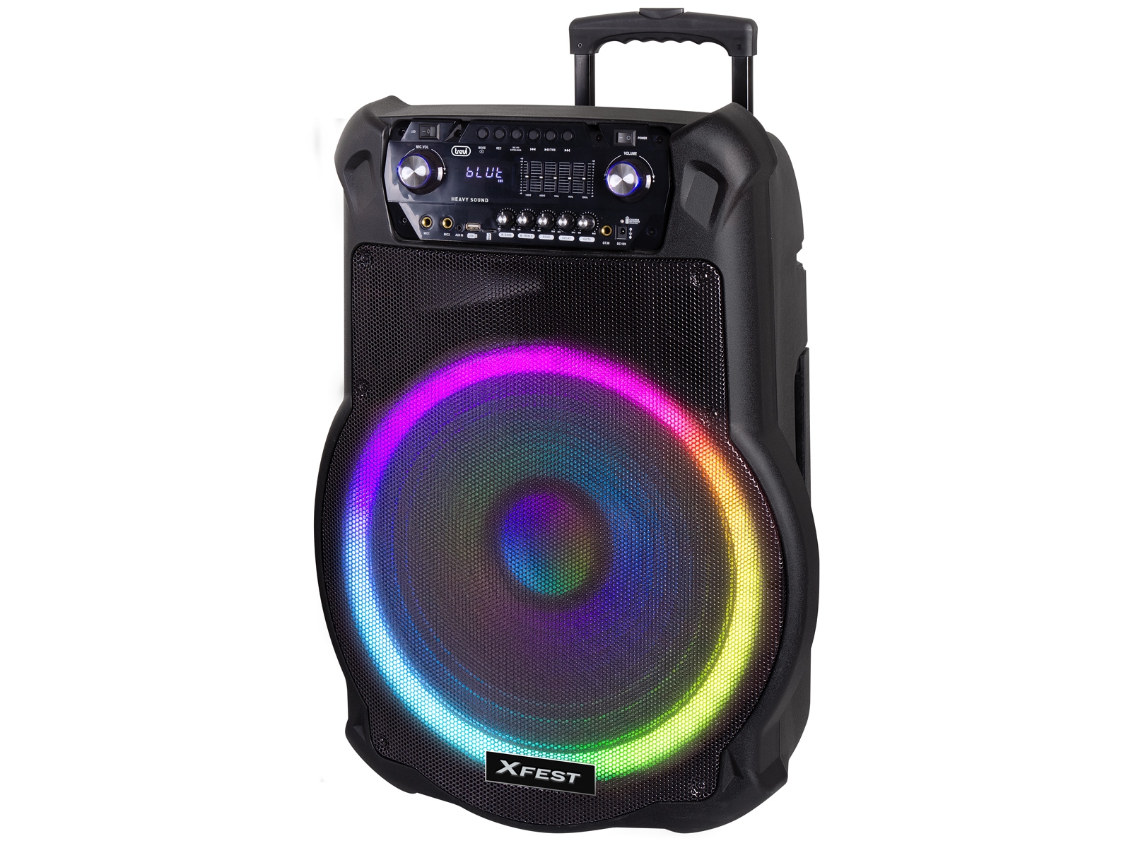 Bluetooth Trolley Zvučnik | 200W | TWS | RGB | Bežični Mikrofon | TREVI 1