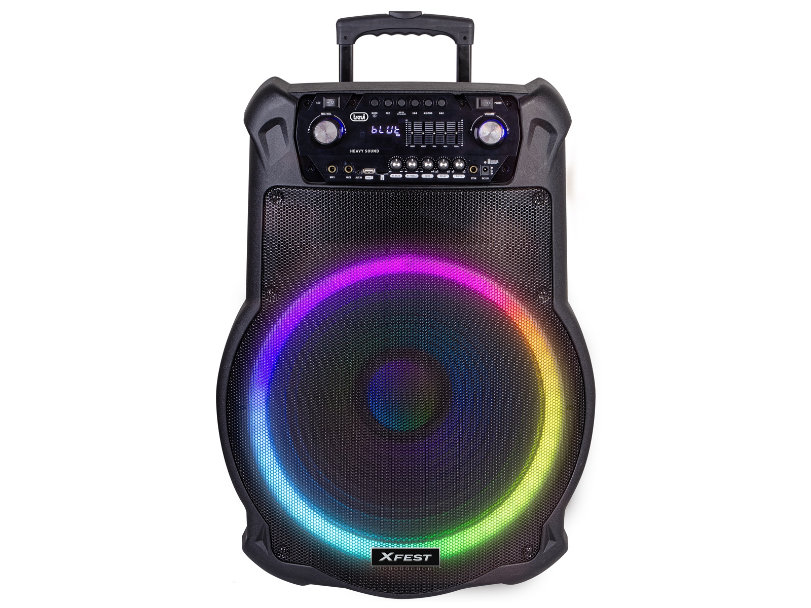 Bluetooth Trolley Zvučnik | 200W | TWS | RGB | Bežični Mikrofon | TREVI 2