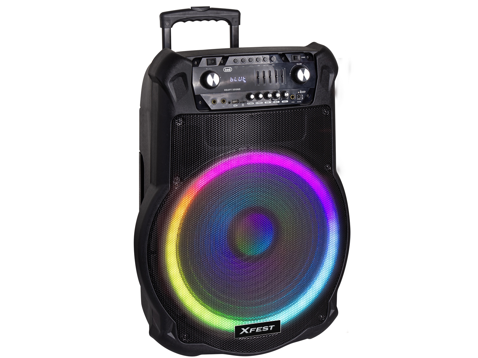 Bluetooth Trolley Zvučnik | 200W | TWS | RGB | Bežični Mikrofon | TREVI 3