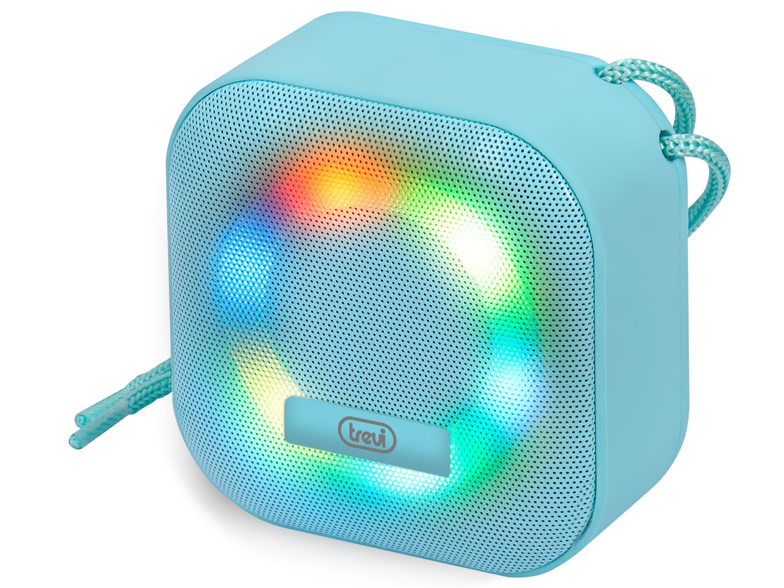 Bluetooth Zvučnik | 3W | Vodonepropusan | RGB | Tirkizni | TREVI 1