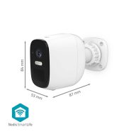 WiFi Spotlight Kamera Na Baterije | 4MP Quad HD | IP66 | NEDIS SmartLife 17 wificbo32wt 6