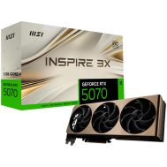 MSI Nvidia GeForce RTX 5070 12G INSPIRE 3X OC | 12GB | 192bit