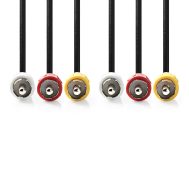 NEDIS Kabel | 3x RCA m -> 3x RCA m | Dužina 1.5m 5 cvgl24300bk15 1